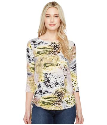 Fdj French Dressing Jeans - Chameleon Print Top