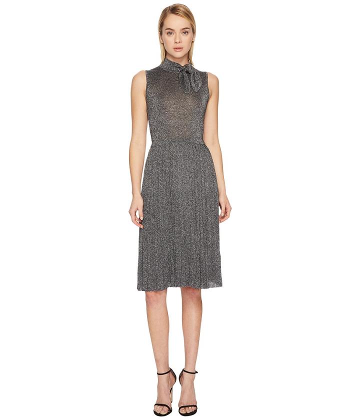 Kate Spade New York - Metallic Knot Sweater Dress