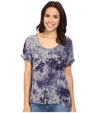 Three Dots - Nadine Scoop Neck Dolman T-shirt