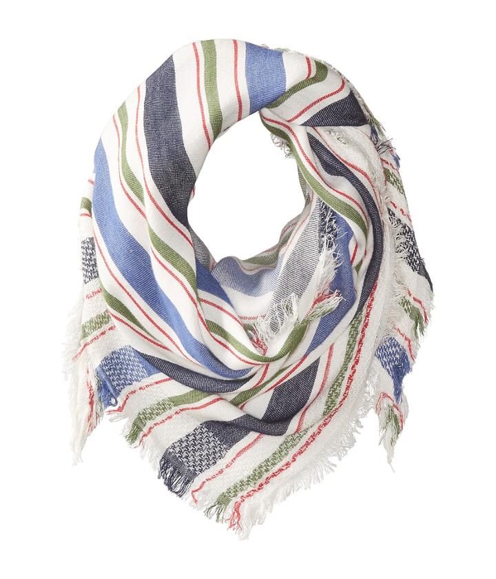 Steve Madden - Blanket Stripe Triangle Day Wrap