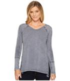 Mod-o-doc - Lightweight French Terry Raglan Pullover With Rib Contrast