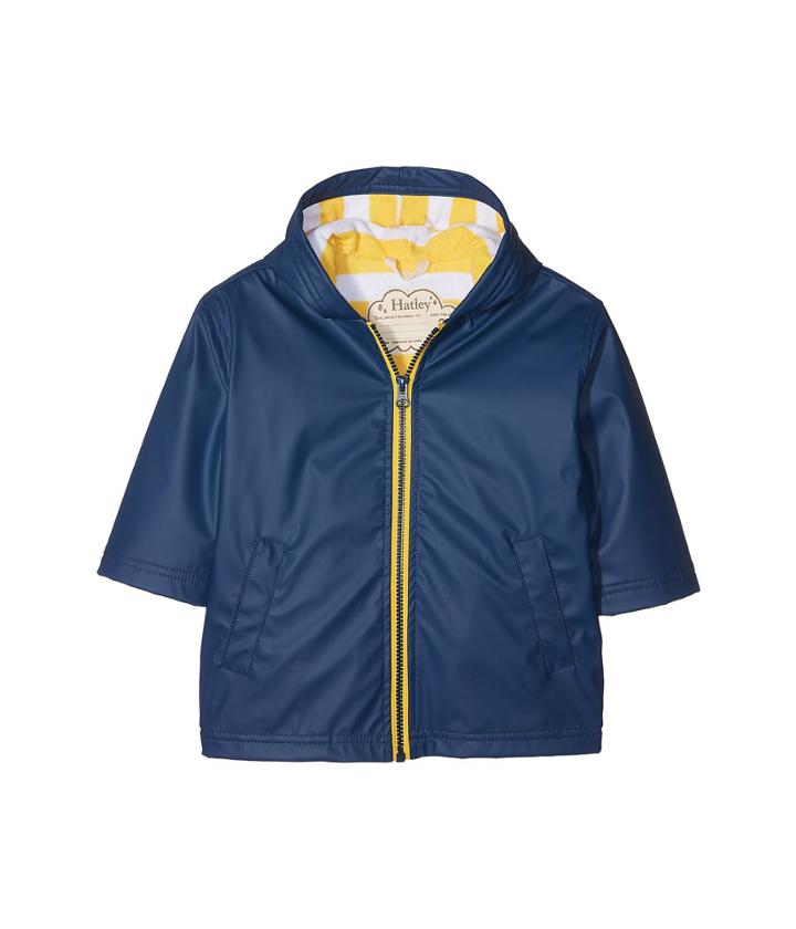 Hatley Kids - Navy Yellow Splash Jacket
