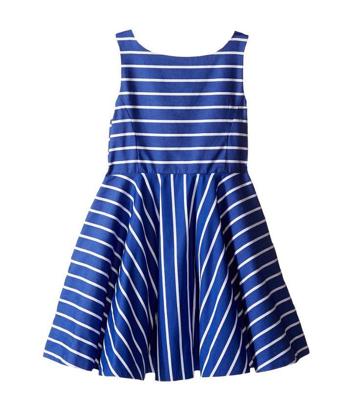 Polo Ralph Lauren Kids - Yarn-dyed Cotton Sateen Stripe Dress