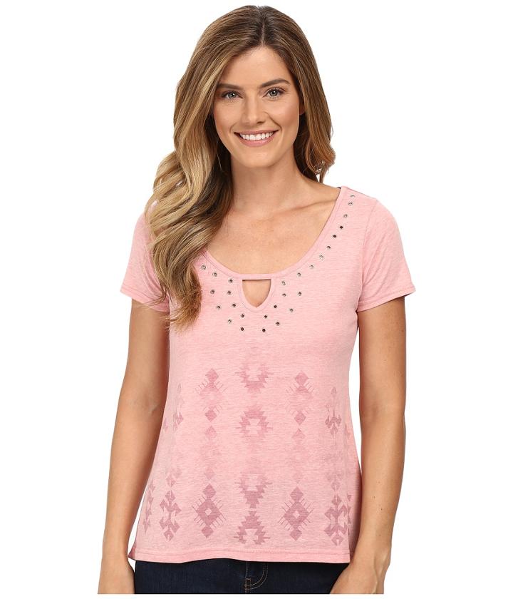Roper - 0227 Heather Jersey Hi-lo Tee