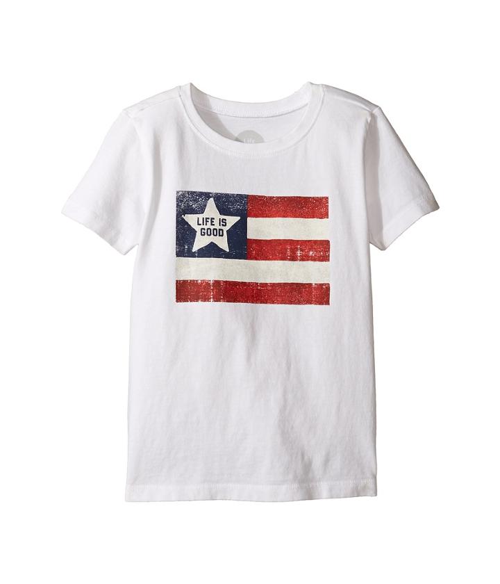 Life Is Good Kids - Flag Tee