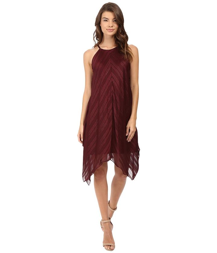 Christin Michaels - Franklin Rose Halter Dress