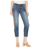 Kut From The Kloth - Reese Ankle Straight Leg Jeans W/ Raw Hem In Rectified/medium Base Wash