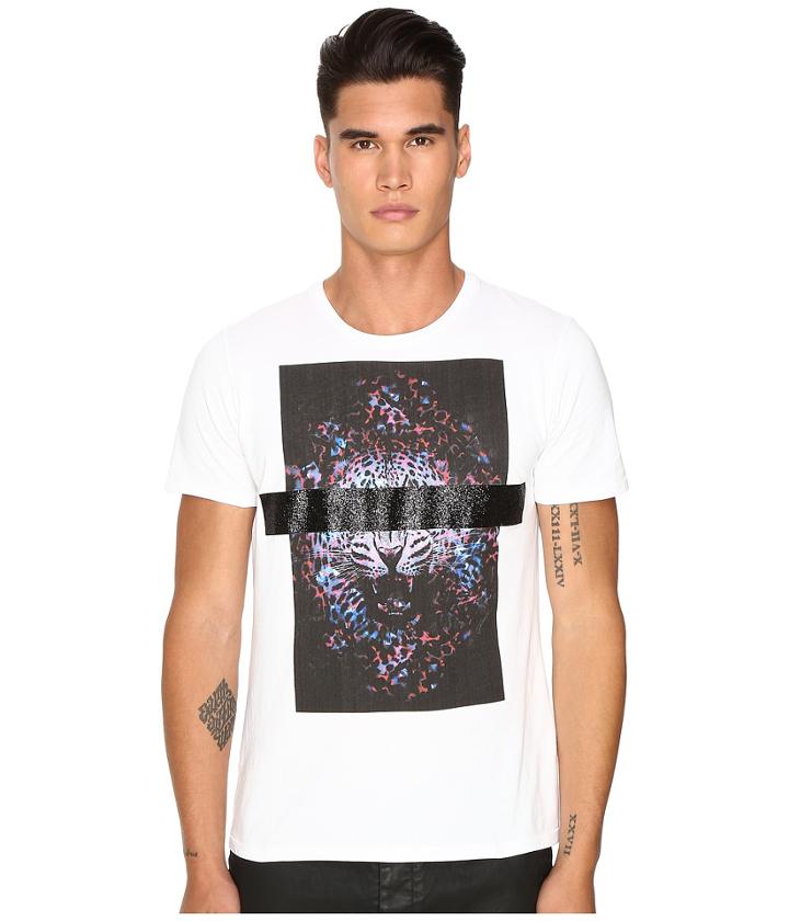 Just Cavalli - Slim Fit Tiger Jersey T-shirt
