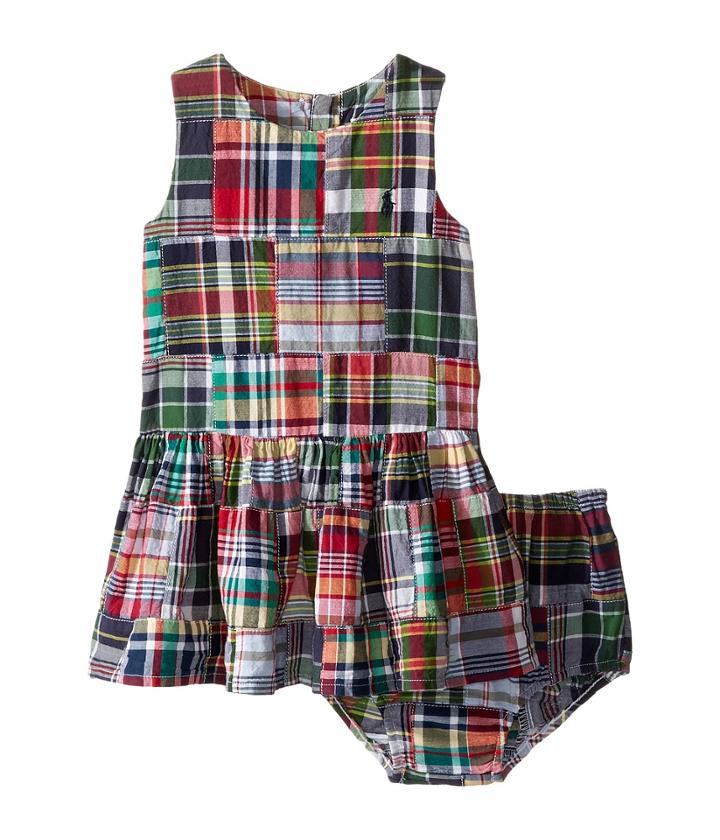 Ralph Lauren Baby - Madras Patchwork Dress