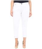 Kut From The Kloth - Plus Size Adele Slouchy Boyfriend In White