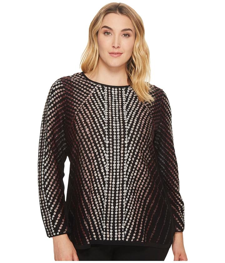 Nic+zoe - Plus Size A La Merlot Top