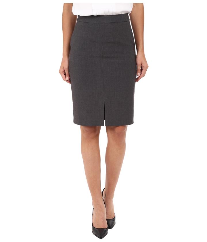 Kensie - Heather Stretch Crepe Pencil Skirt Ks2k6226