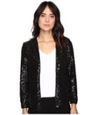 Kensie - Dense Sequin Jersey Jacket Ksdk2198