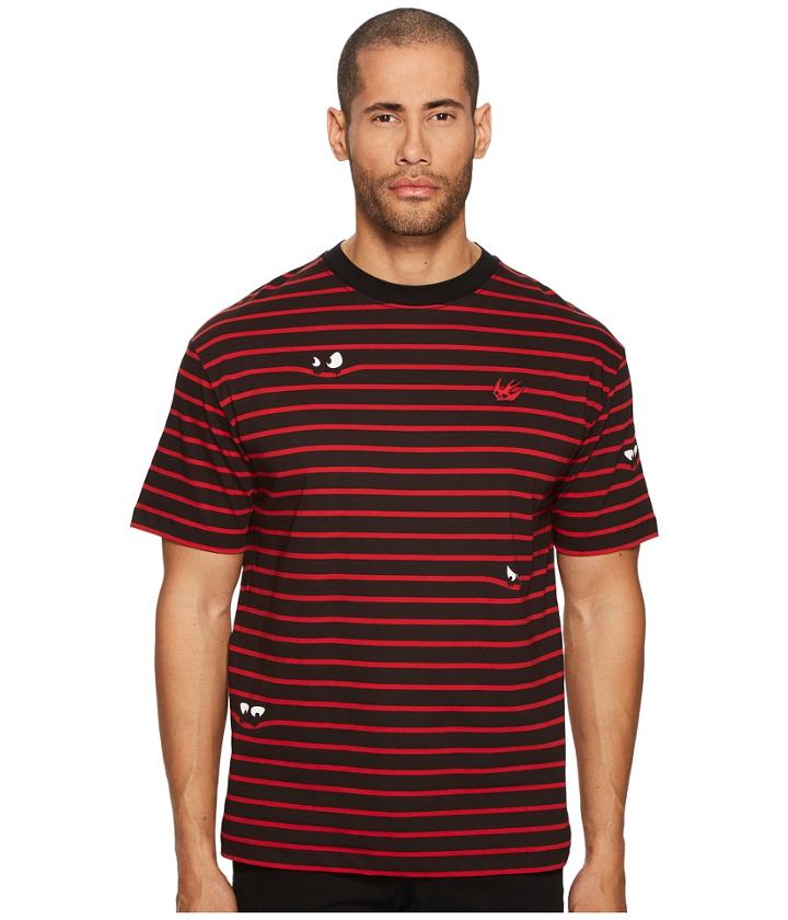 Mcq - Monster Striped T-shirt