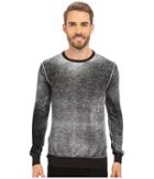 Kenneth Cole Sportswear - Long Sleeve Acid Wash Crew