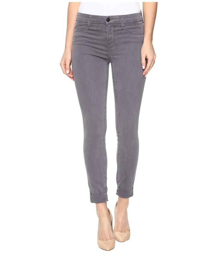 J Brand - Anja Cuffed Crop In Storm Grey