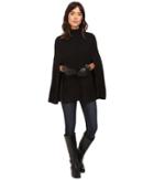 Lauren Ralph Lauren - Turtleneck Honeycomb Capelet
