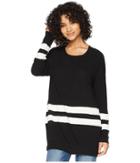 American Rose - Carla Long Sleeve Striped Top