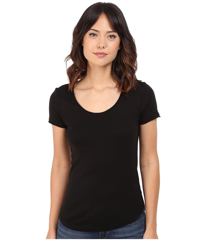 Splendid - 1x1 Pin Tuck Tee