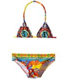 Dolce &amp; Gabbana - Wheel Two-piece Swimsuit