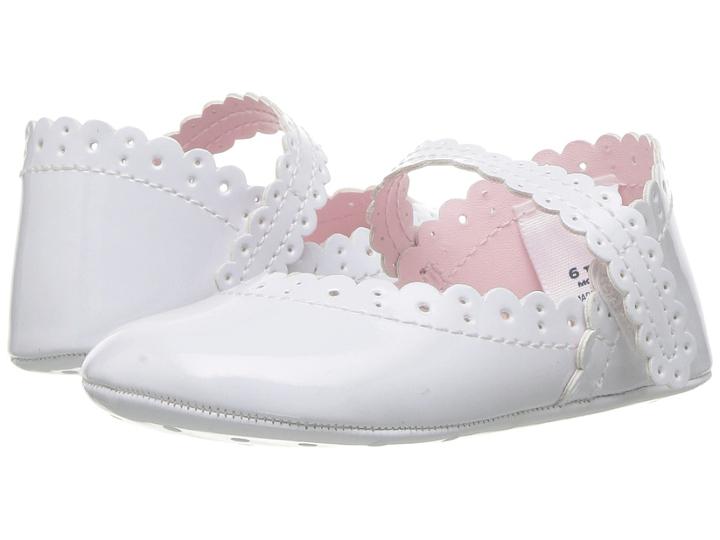 Janie And Jack - Eyelet Crib Shoe