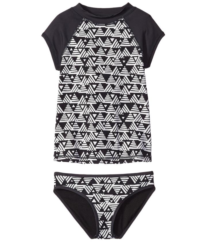 Billabong Kids - Geo Delight Short Sleeve Rashguard Set