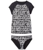 Billabong Kids - Geo Delight Short Sleeve Rashguard Set