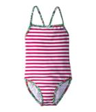 Oscar De La Renta - Stripe Classic Swimsuit