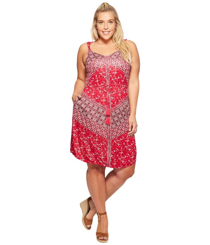 Lucky Brand - Plus Size Twist Strap Dress