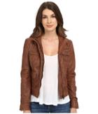 Lucky Brand - Derby Leather Jacket