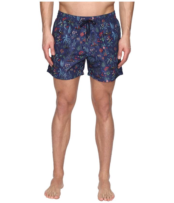 Paul Smith - Short Classic Botanical Swimsuit