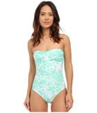 Shoshanna - Beach Vine Twist One-piece