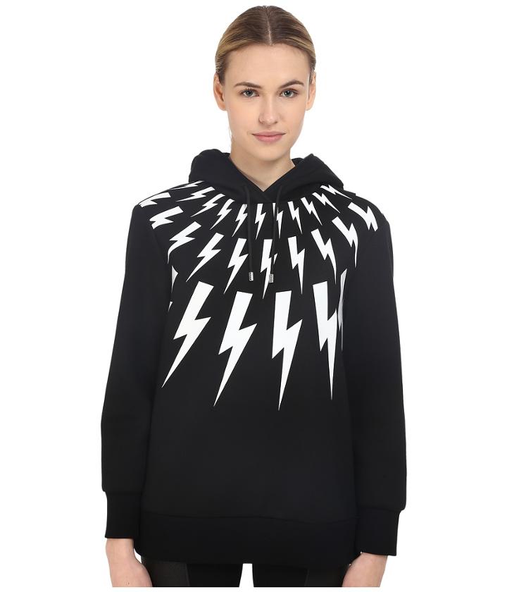 Neil Barrett - Thunderbolt Printed Hoodie Sweatshirt