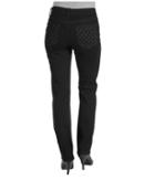 Nydj - Sheri Skinny W/ Embellished Pocket In Black Overdye
