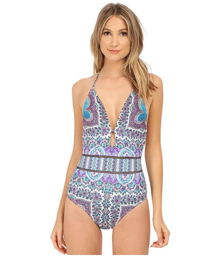 Nanette Lepore - Paros Paisley Goddess One-piece
