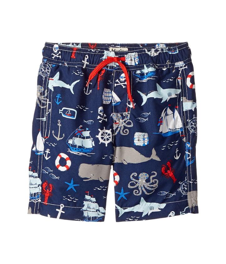 Hatley Kids - Vintage Nautical Swim Trunks