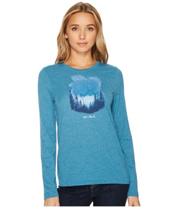 Life Is Good - Star Struck Sky Long Sleeve Cool Tee