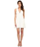 Jill Jill Stuart - Deep V Lace Short Dress