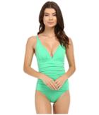 Tommy Bahama - Pearl Ots V-neck Cup One-piece
