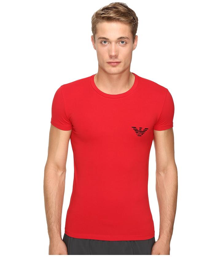Emporio Armani - Xmas-mirror Effect Eagle T-shirt