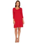 Karen Kane - 3/4 Sleeve Sweater Dress