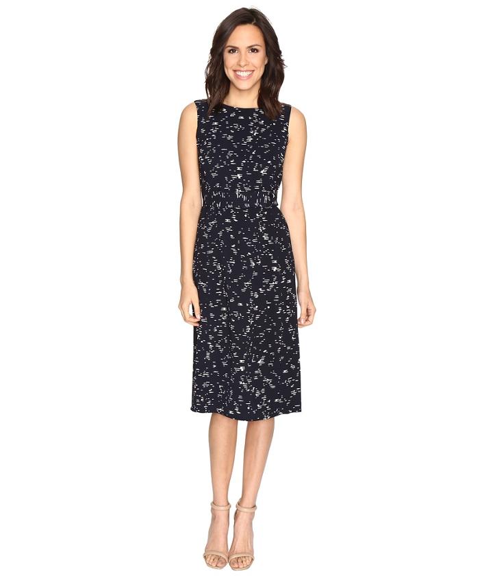 Ellen Tracy - Belted Column Dress
