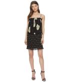 1.state - Mixed Print Pleated Slip Dress