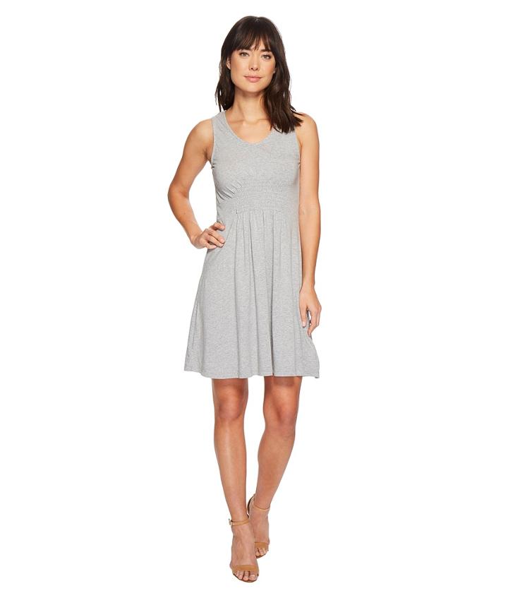 Mod-o-doc - Cotton Modal Spandex Jersey Smocked Front Tank Dress