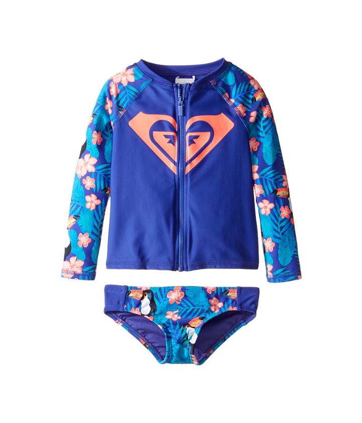 Roxy Kids - Little Tropics Long Sleeve Lycra Set