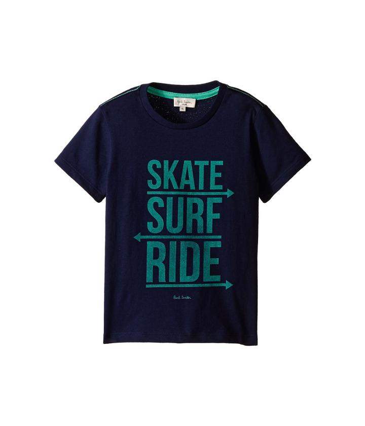 Paul Smith Junior - Skate Surf Ride Print Tee Shirt