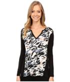 Calvin Klein Jeans - Printed 3/4 Sleeve Top
