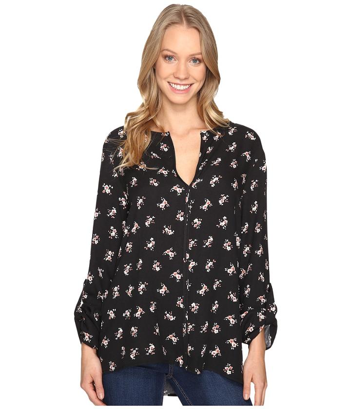 B Collection By Bobeau - Cristy Pleat Back Top