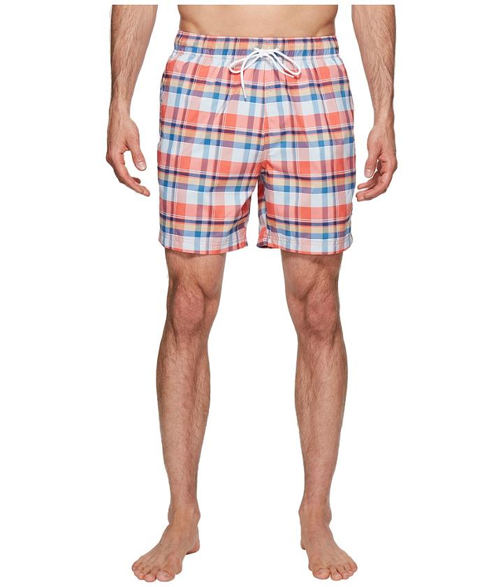 Nautica - Coastal Beach Madras Swim Shorts