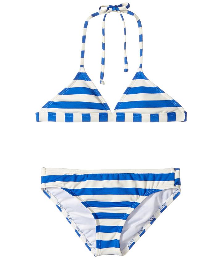 Ella Moss Girl - Printed Trianlge Bra Set